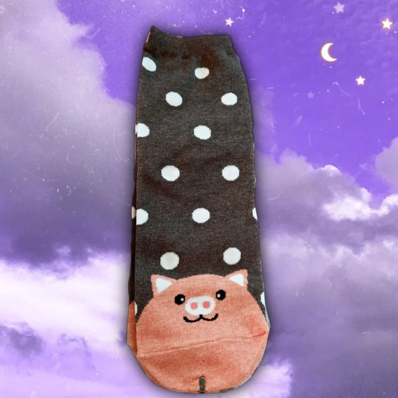 Accessories - Kawai Cute Pair of Piggy Socks